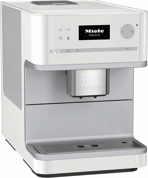 Miele CM 6100 Espressomaschine 1.8l Weiß