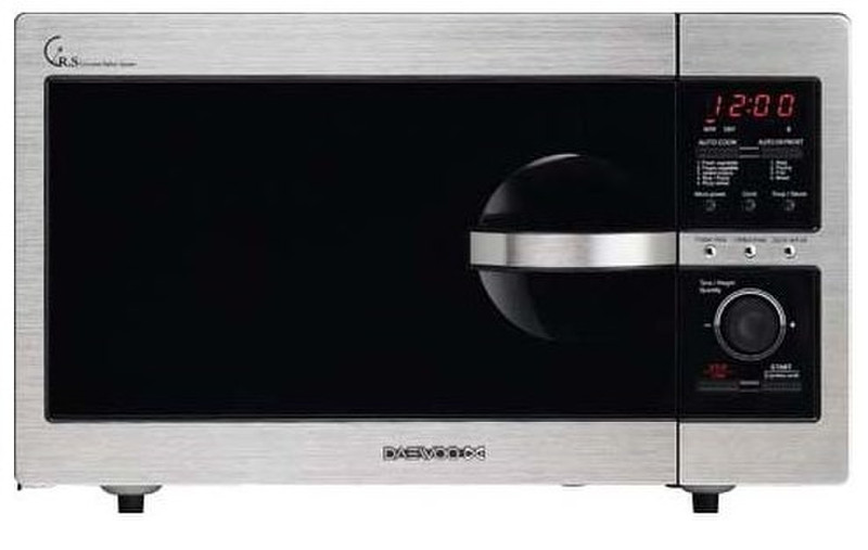 Daewoo KQG-8A4R Countertop 23L 800W Black,Stainless steel microwave