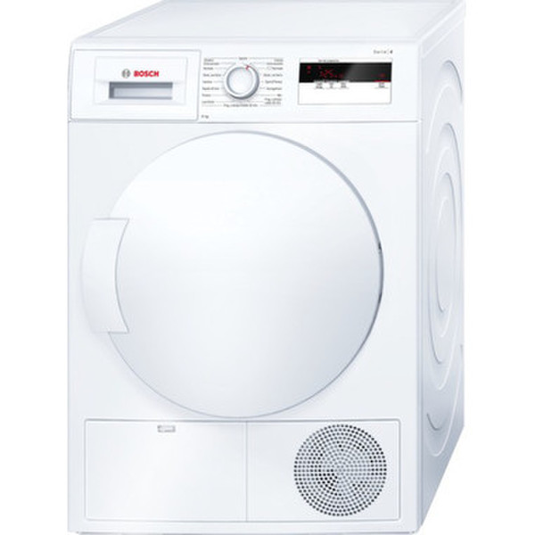 Bosch Maxx 4 WTH83008IT Freistehend Frontlader 8kg A+ Weiß Wäschetrockner