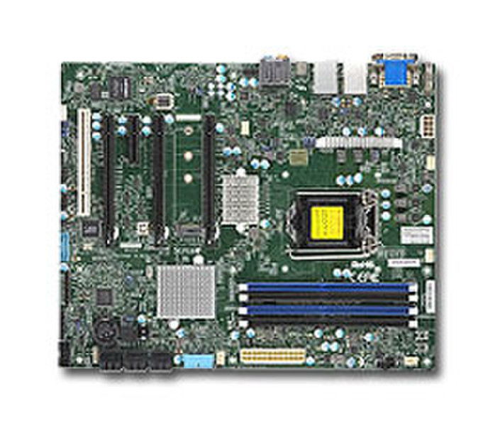 Supermicro X11SAT-F Intel C236 LGA 1151 (Socket H4) ATX материнская плата для сервера/рабочей станции
