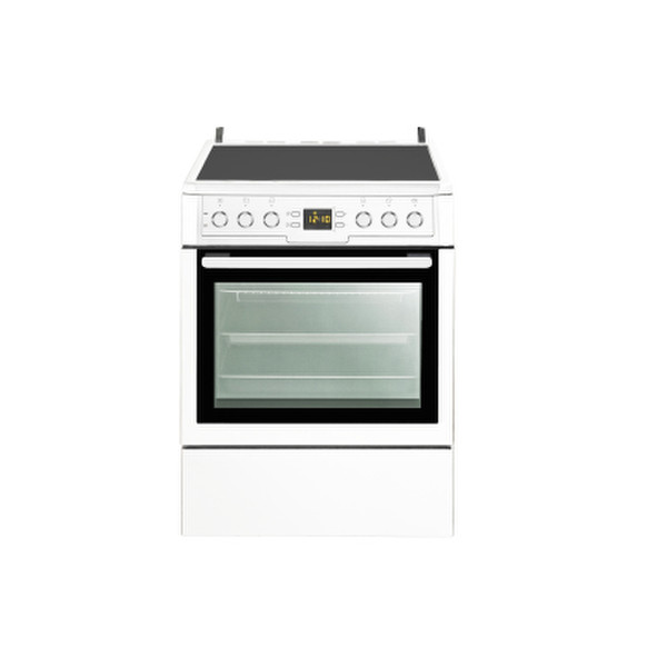 Elektrabregenz HSC 6381 W Freestanding Ceramic hob A White