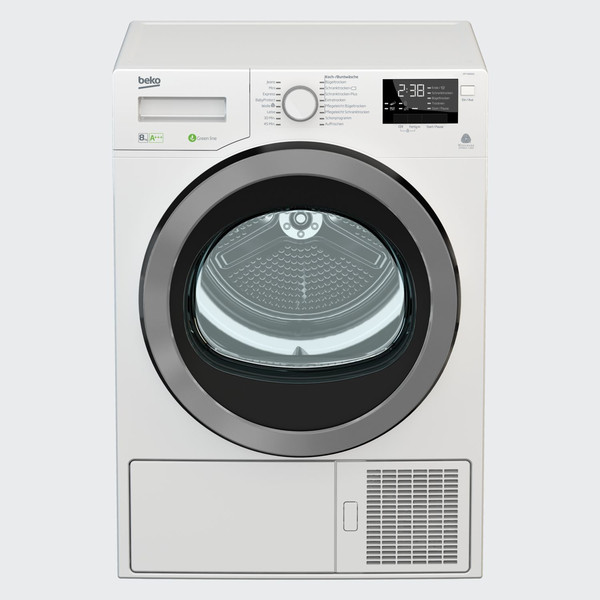 Beko DPY 84060 Отдельностоящий Фронтальная загрузка 8кг A+++ Белый