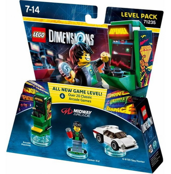 Warner Home Video Lego: Dimensions - Level Pack: Midway Arcade