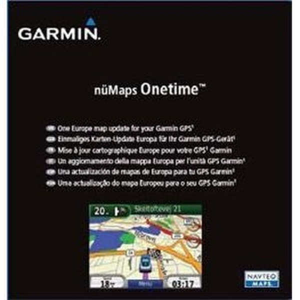 Garmin European NT 2010 nüMaps Update (DVD)