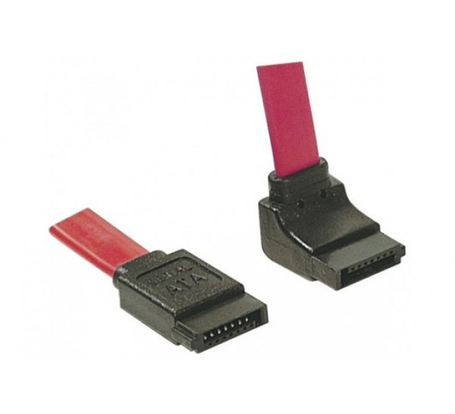 Tecline 314014 0.5m SATA 7-pin SATA 7-pin Rot SATA-Kabel