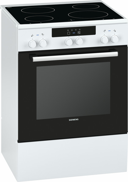 Siemens HA422210 Отдельностоящий Ceramic hob A Белый кухонная плита