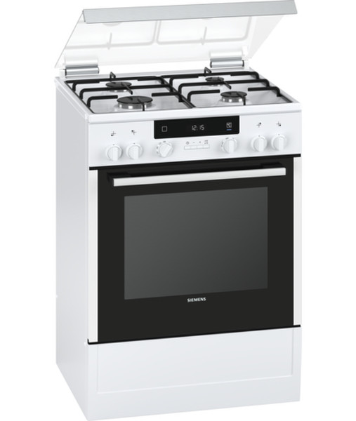 Siemens HX745221N Freestanding Gas hob A White cooker