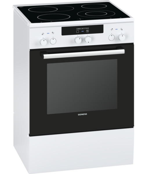 Siemens HA724220 Отдельностоящий Ceramic hob A Белый кухонная плита