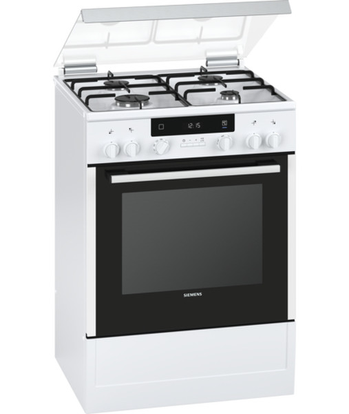 Siemens HX745220E Freestanding Gas hob A White cooker