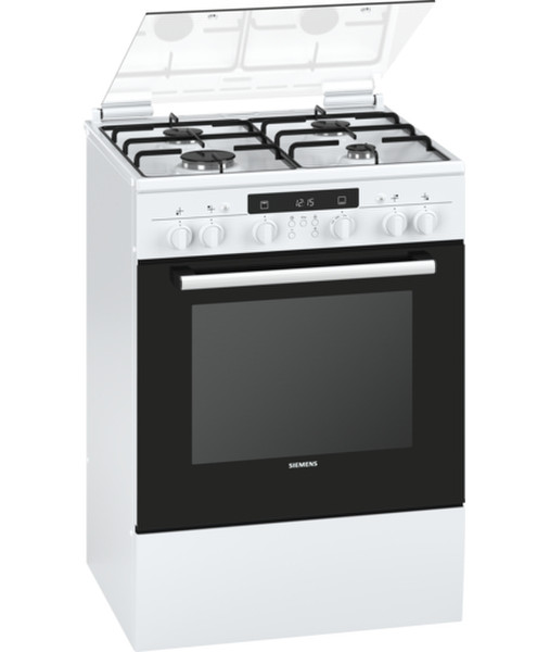 Siemens HU243210E Freestanding Gas hob A White cooker