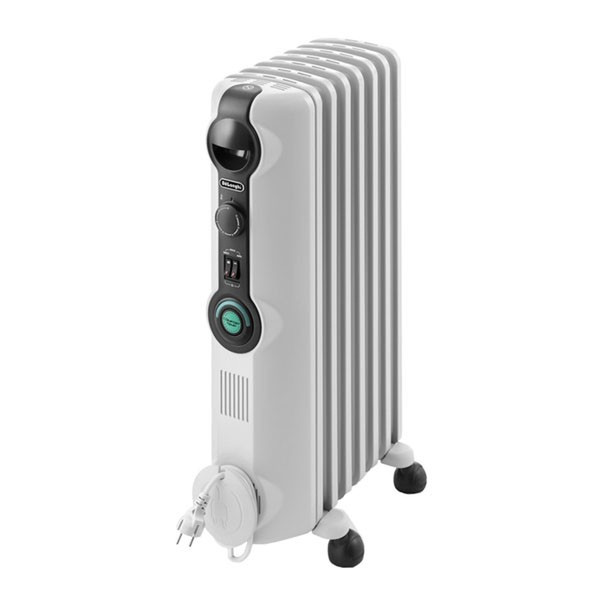 DeLonghi TRRS 0715C Indoor 1200W White Radiator electric space heater