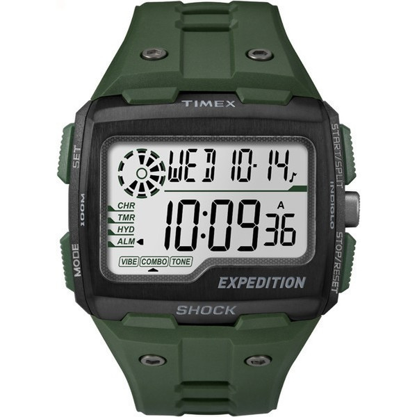 Timex TW4B02600 Bracelet Male Electronic Green watch