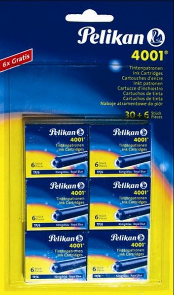 Pelikan 4012700307439 Blue 6pc(s) ink stick
