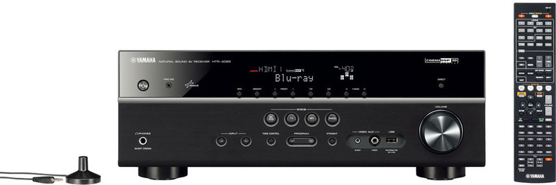 Yamaha HTR-4067 80W 5.1 Surround 3D Black AV receiver