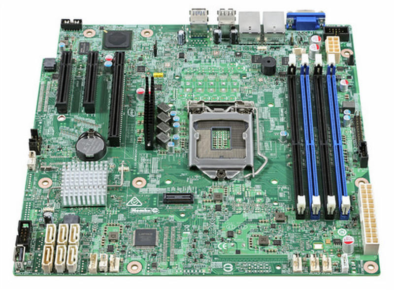 Intel DBS1200SPS Intel C232 Micro ATX Server-/Workstation-Motherboard