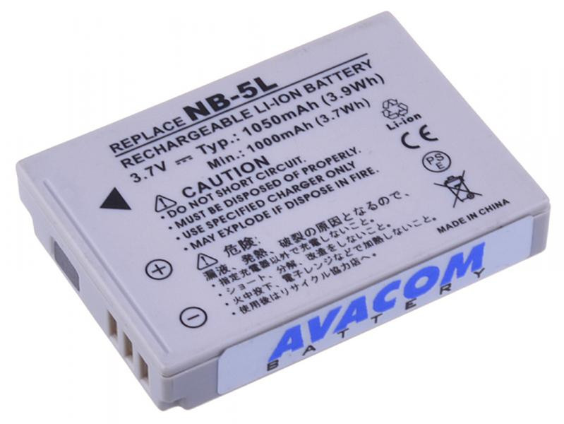 AVACOM DICA-NB5L-731 Lithium-Ion 1050mAh 3.7V rechargeable battery