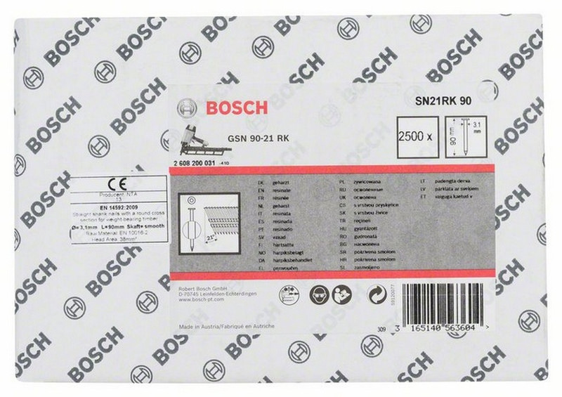Bosch SN21RK 90 Versenknagel