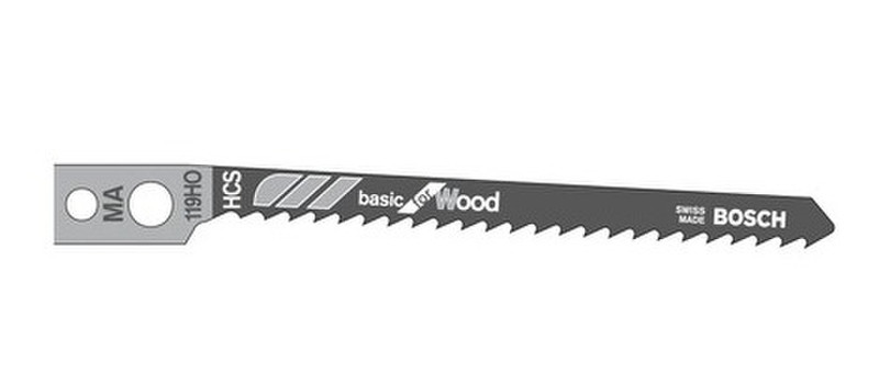 Bosch 2608633501 Jigsaw blade Hartstahl (HCS) 5Stück(e) Sägeblatt für Stichsägen, Laubsägen & elektrische Sägen