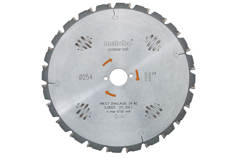 Metabo 628220000 circular saw blade