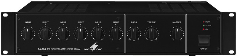 Monacor PA-906 audio amplifier
