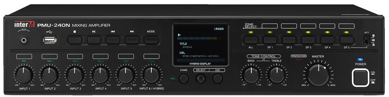 Monacor PMU-240N audio amplifier
