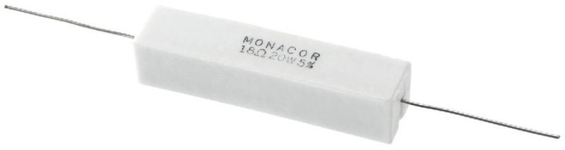 Monacor LSR-10/20 1Ω resistor