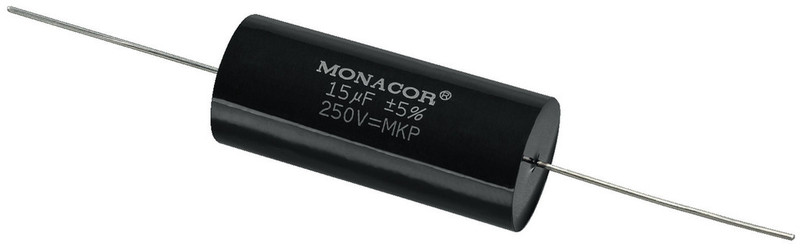 Monacor MKPA-150 Цилиндрический Черный capacitor