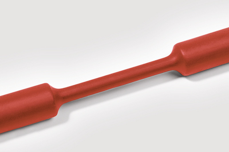 Hellermann Tyton 309-50642 Heat shrink tube Красный кабельная изоляция