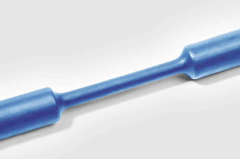 Hellermann Tyton 309-50646 Heat shrink tube Blue cable insulation