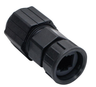 Amphenol 2610-0605-02 RJ-45 Black wire connector