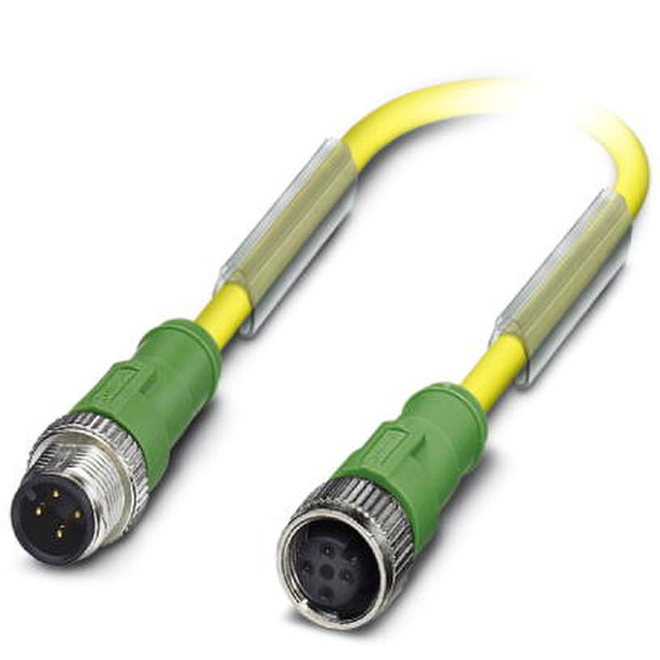 Phoenix 1696028 0.6m Yellow networking cable