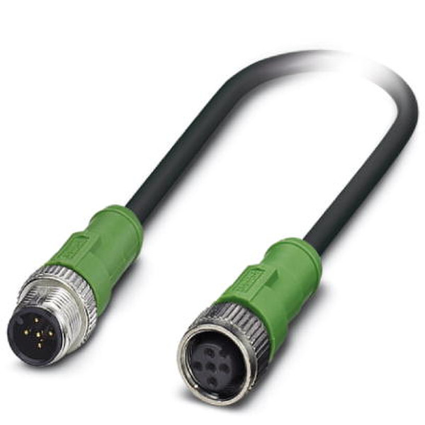 Phoenix 1432017 0.6m Black networking cable
