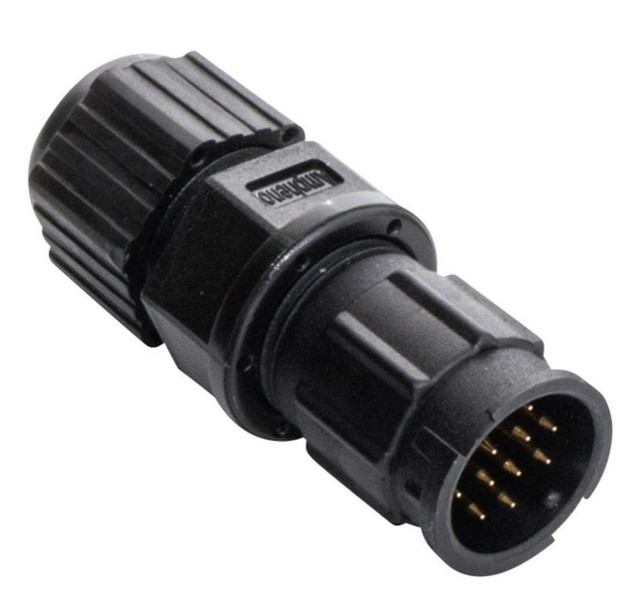 Amphenol 2660-0133-01 Black wire connector