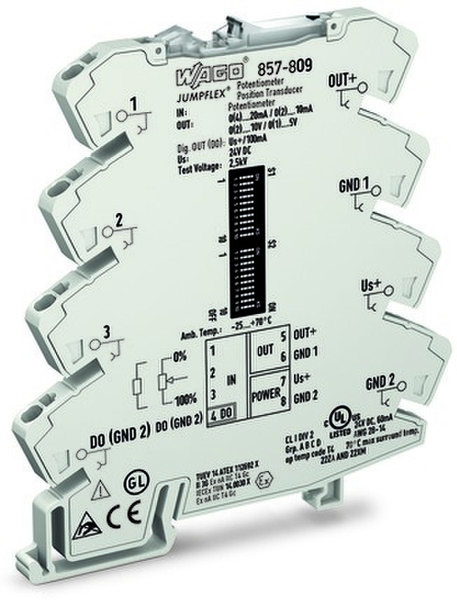 Wago 857-809 Grey electrical relay