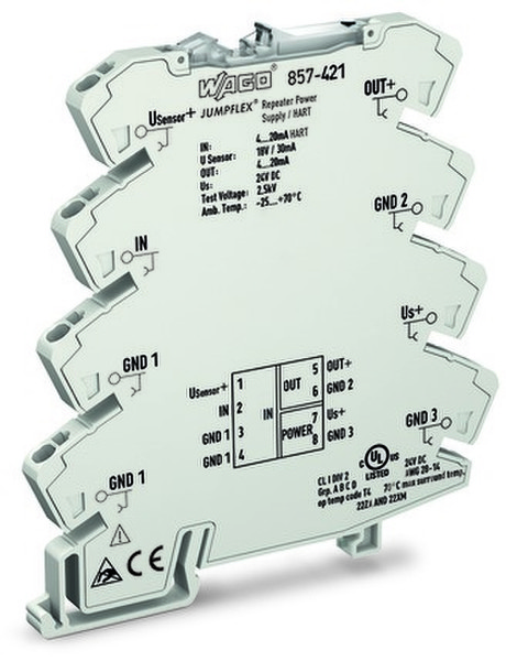 Wago 857-421 Grey electrical relay