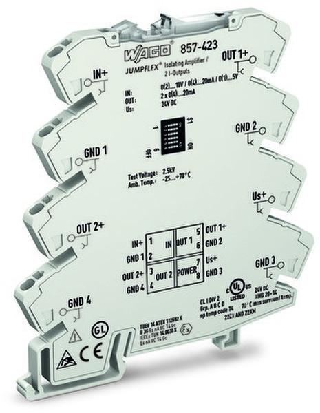 Wago 857-423 Grey electrical relay