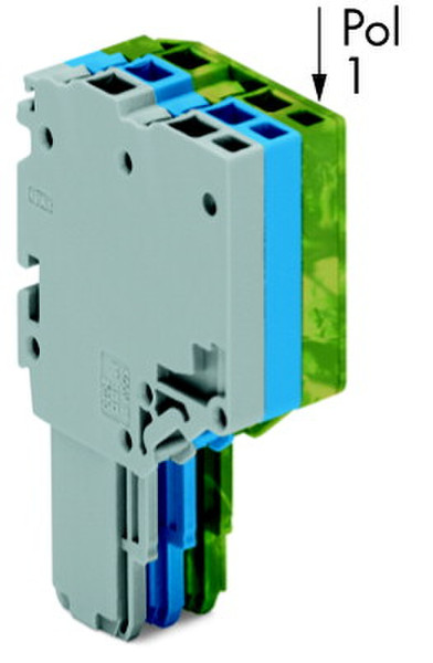 Wago 2020-203/000-038 3P Mehrfarben Elektrischer Anschlussblock