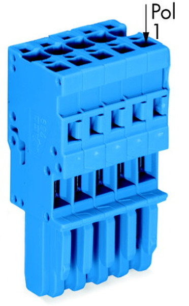 Wago 769-111/000-006 11P Blau Elektrischer Anschlussblock