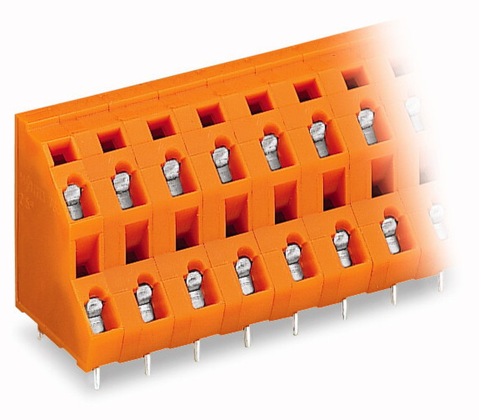 Wago 736-602 2P Orange Elektrischer Anschlussblock