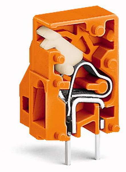 Wago 741-915 1P Orange Elektrischer Anschlussblock