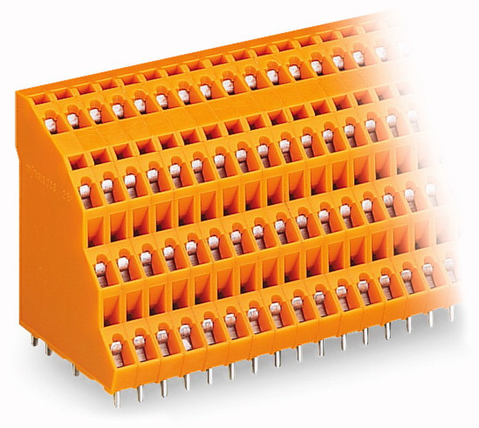 Wago 738-324 24P Orange Elektrischer Anschlussblock