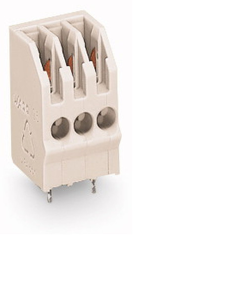 Wago 251-103 3P Beige Elektrischer Anschlussblock