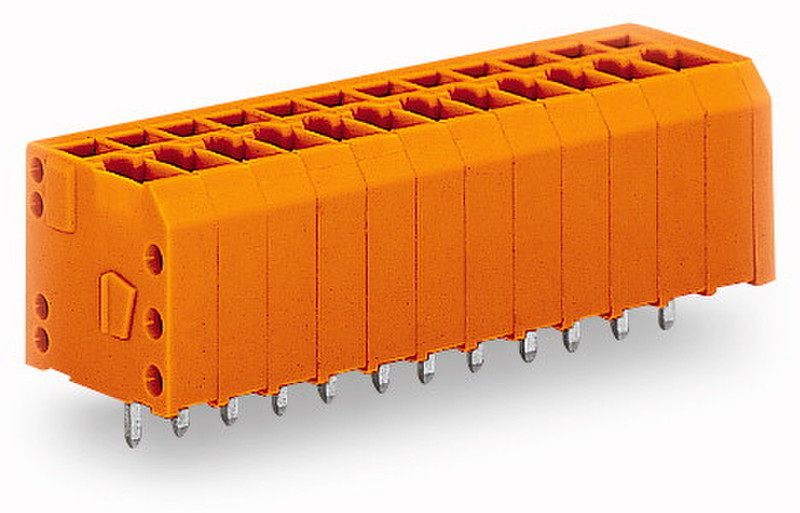 Wago 739-332 2P Orange Elektrischer Anschlussblock