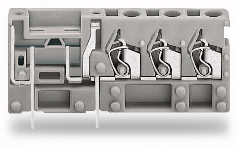 Wago 742-163 1P Grau Elektrischer Anschlussblock