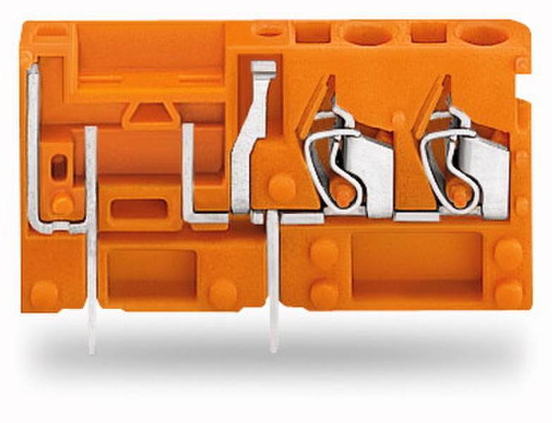 Wago 742-166 1P Orange Elektrischer Anschlussblock