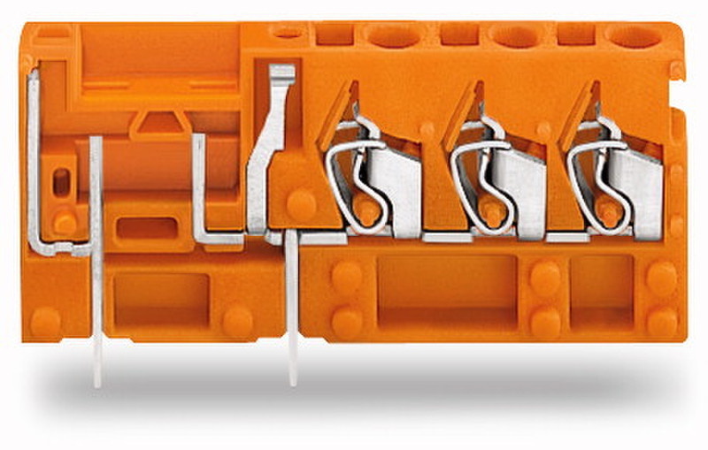 Wago 742-168 1P Orange Elektrischer Anschlussblock