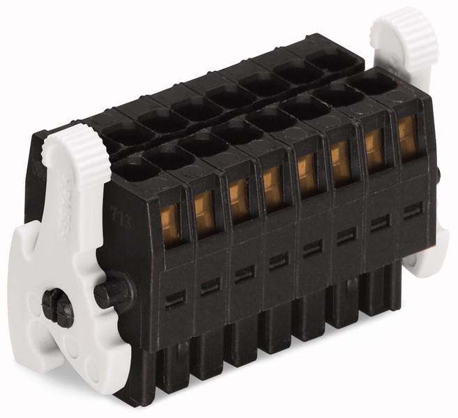 Wago 713-1115/037-000 Black electrical terminal block