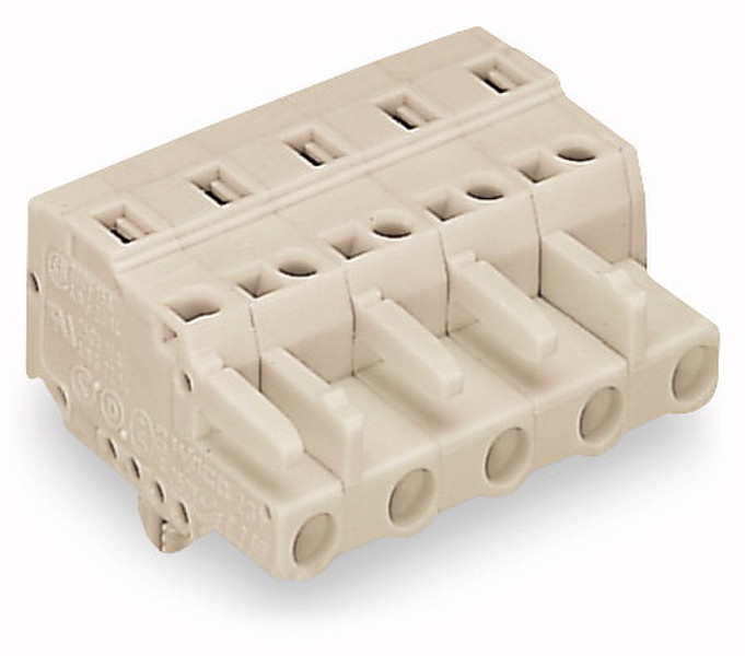 Wago 721-203/008-000/037-000 3P Grey electrical terminal block