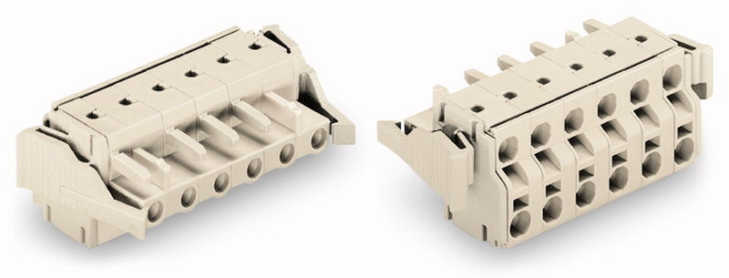 Wago 721-2203/037-000 3P Grey electrical terminal block