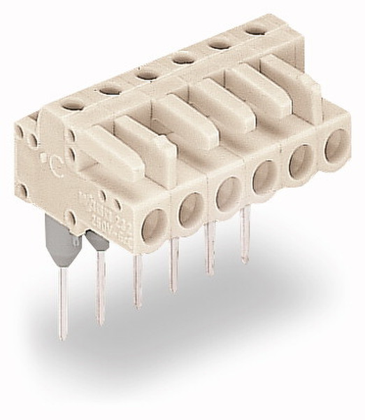 Wago 722-232/005-000 2P Grey electrical terminal block